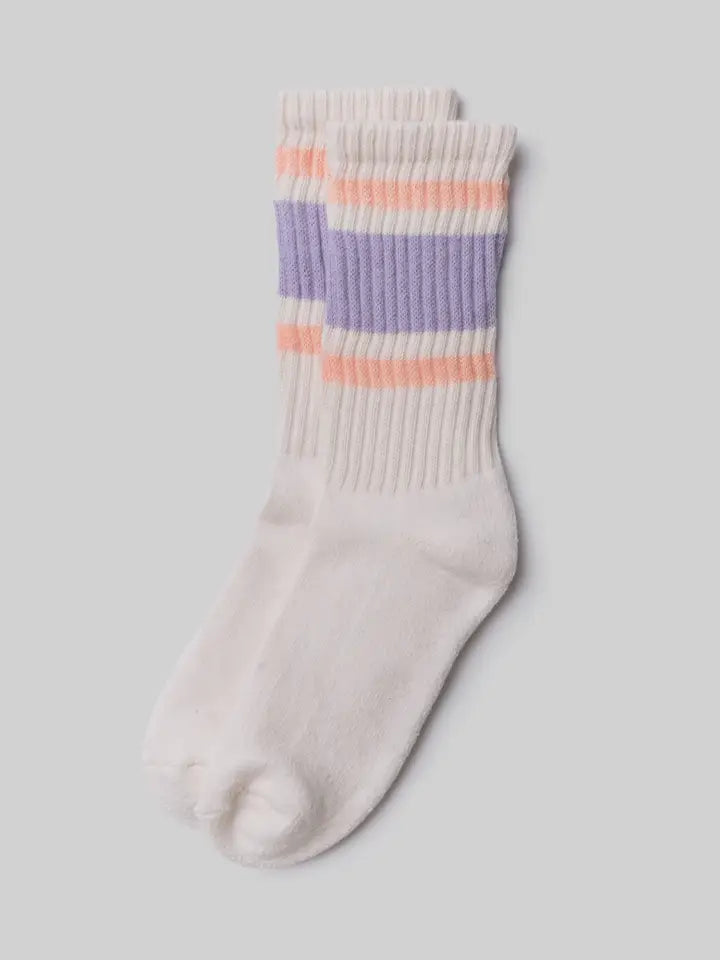The Retro Stripe Socks