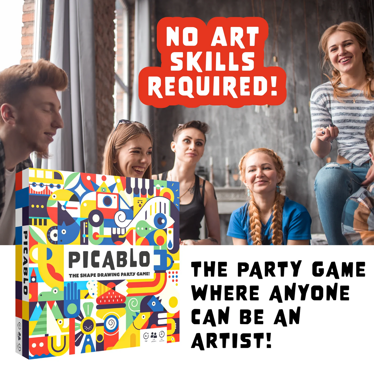 Picablo - The Shape-Drawing Party Game