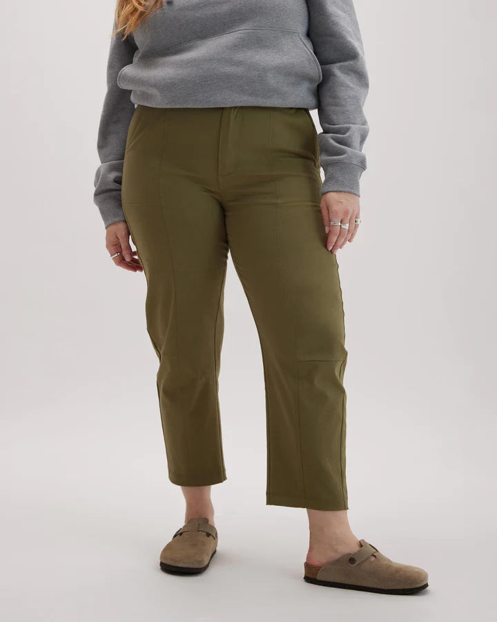 Archer Twill Pant - Olive Army