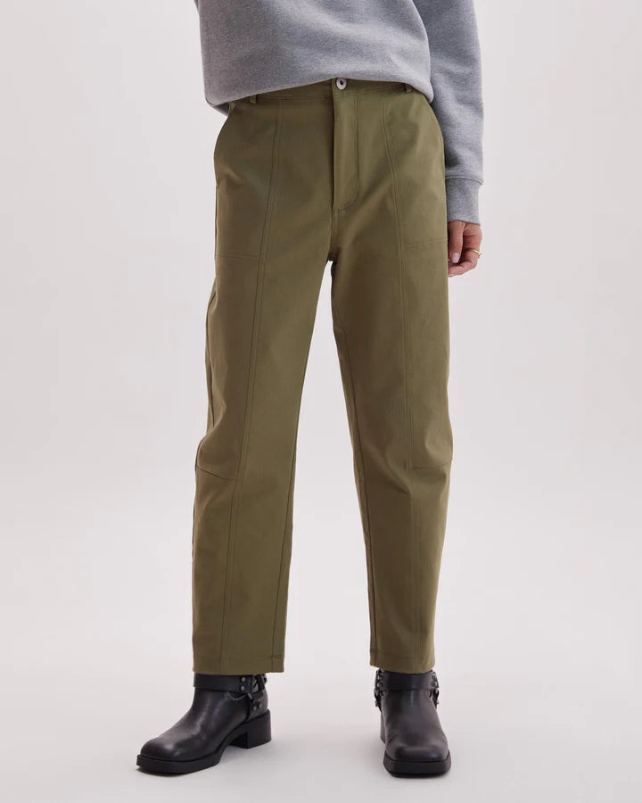 Archer Twill Pant - Olive Army