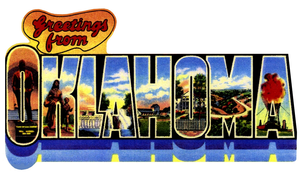 Magnet - Oklahoma Retro