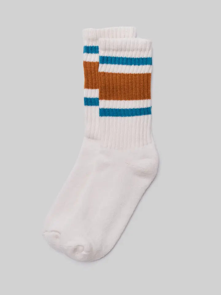 The Retro Stripe Socks