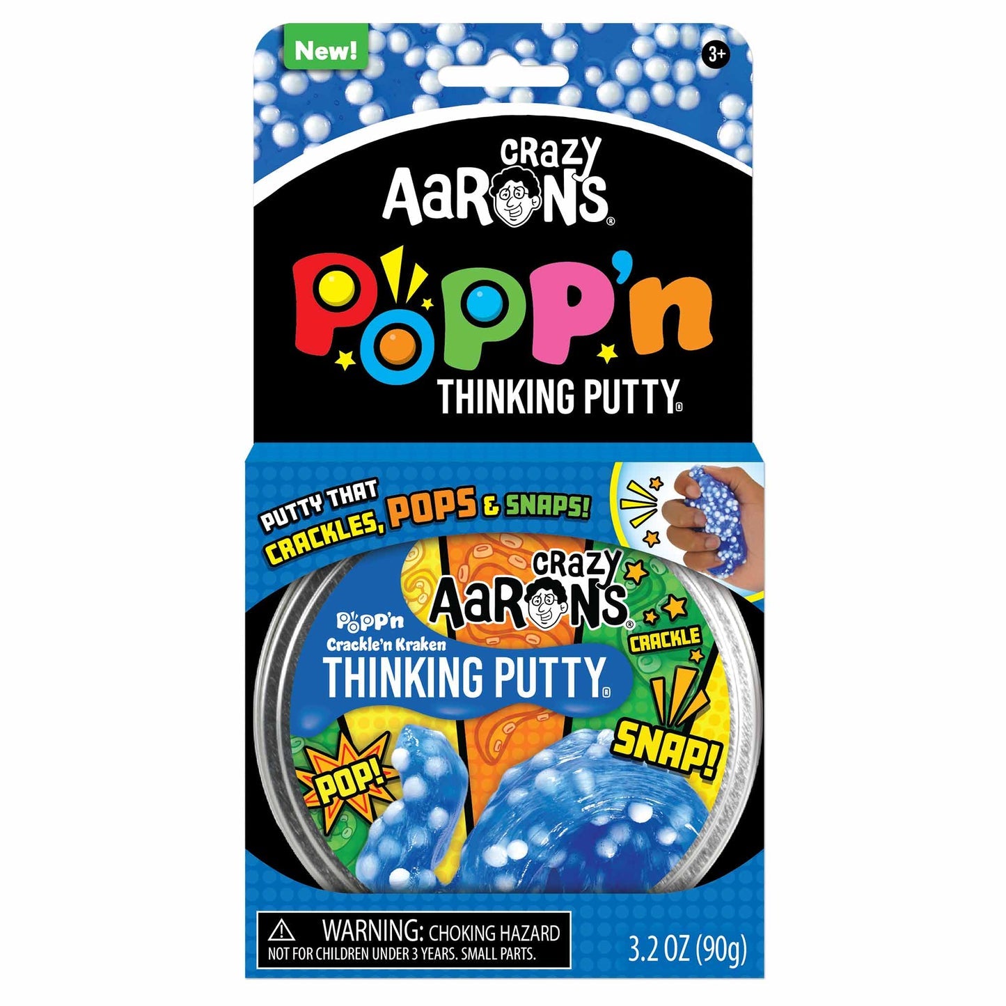 Crackle'n Kracken 4" Thinking Putty