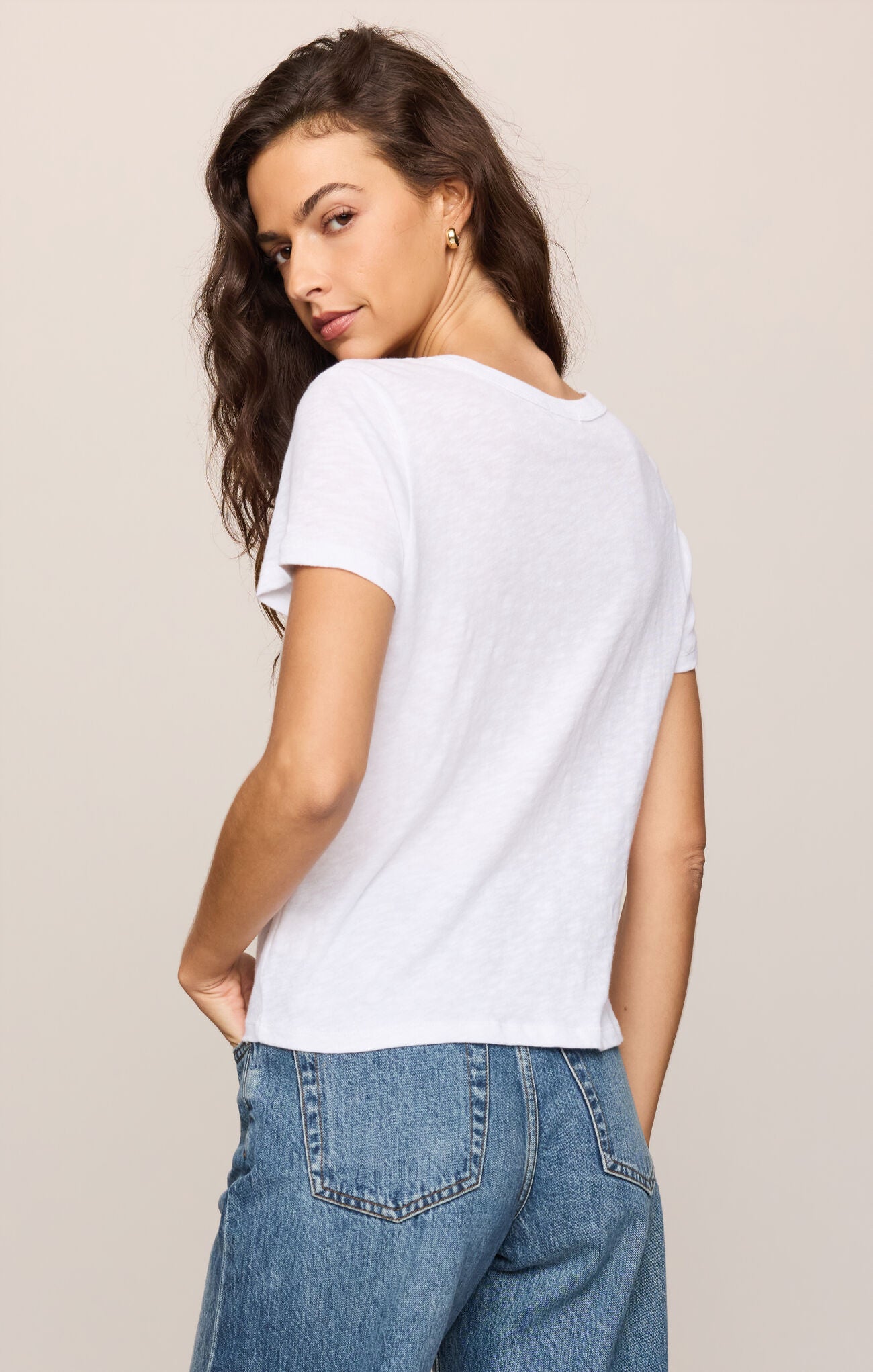 Junie Slub Tee Shirt