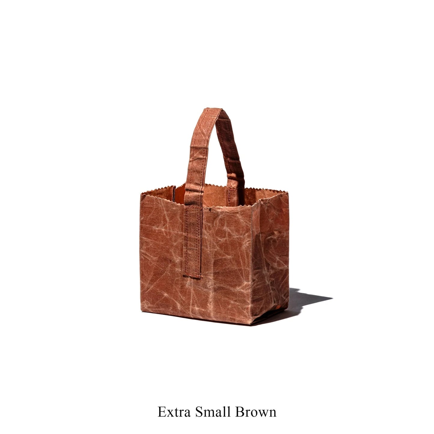 Grocery Bag w/ Handle - Brown - XS