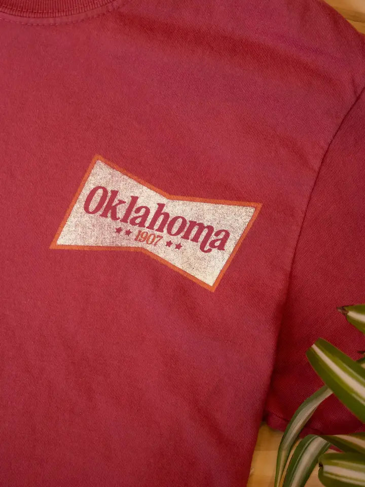Oklahoma Beer Tee - Chili