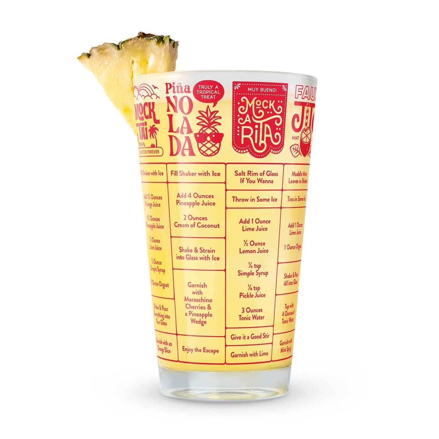 Good Measure - Mocktails Recipe Glass