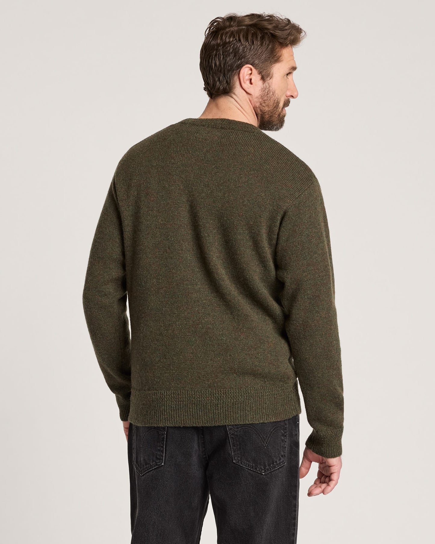 Wool Crew - Camo Heather