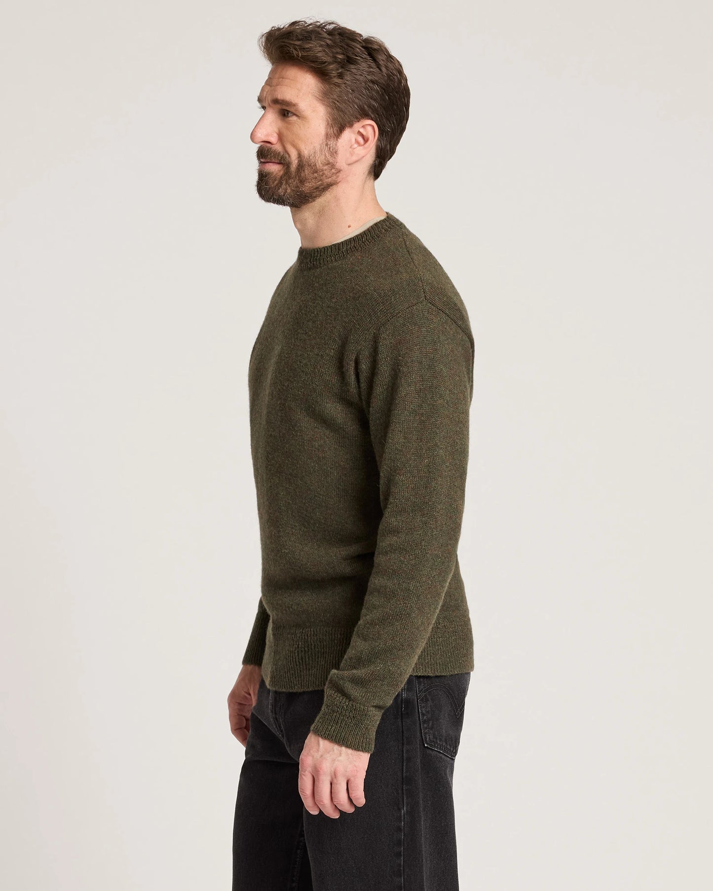 Wool Crew - Camo Heather