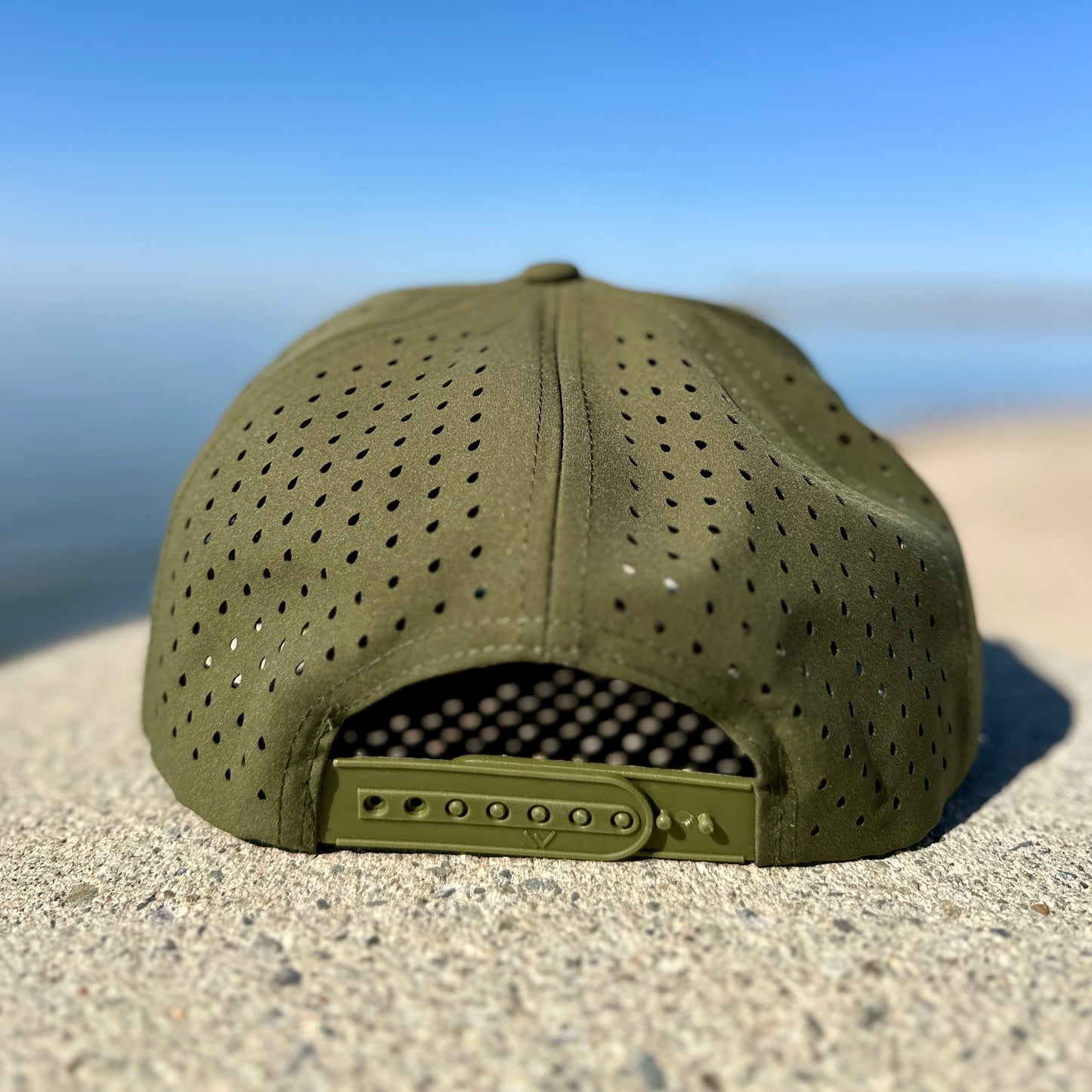 Oklahoma Golf Patch Hat - Olive