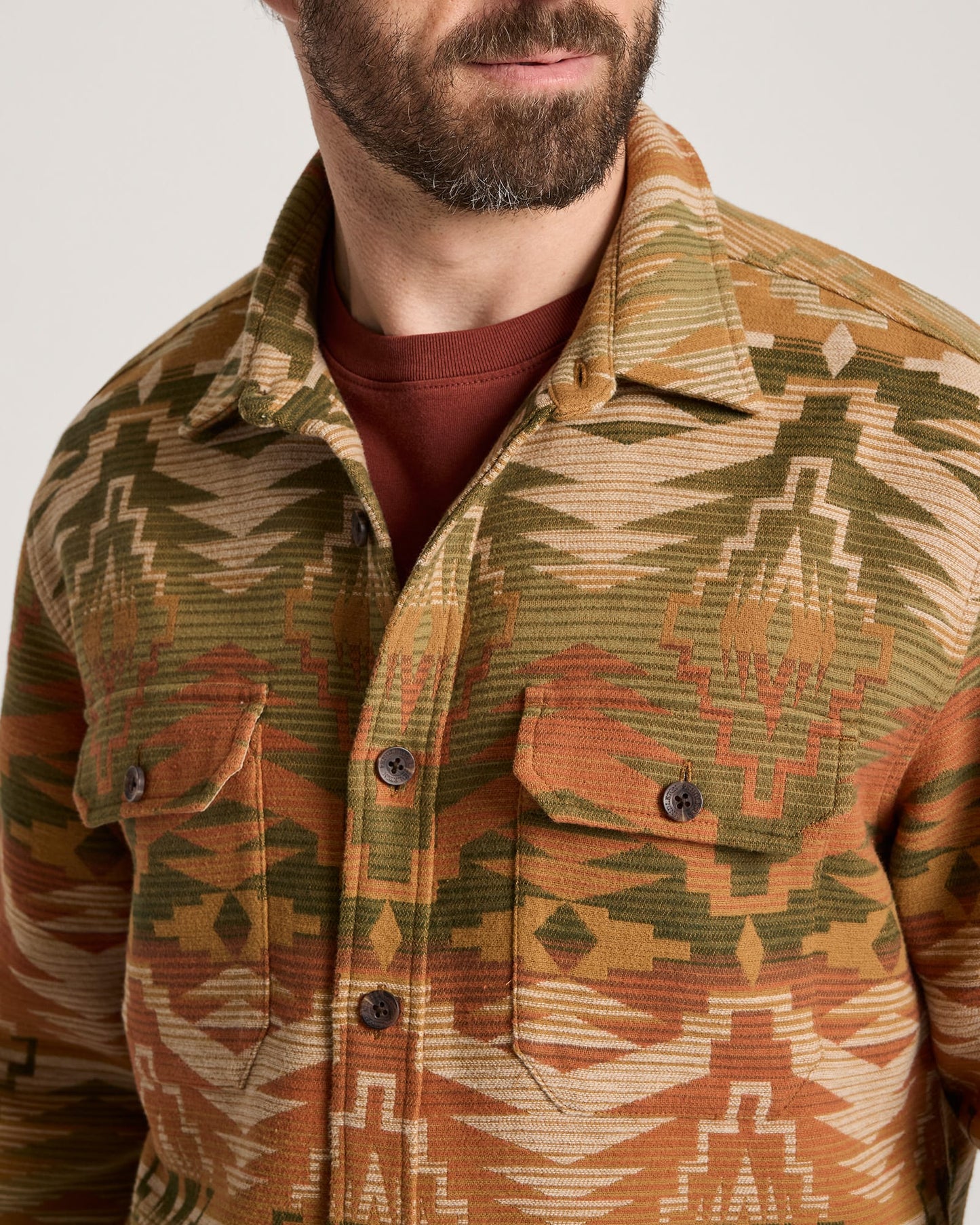 Driftwood Chamois Shirt - Sedona Olive