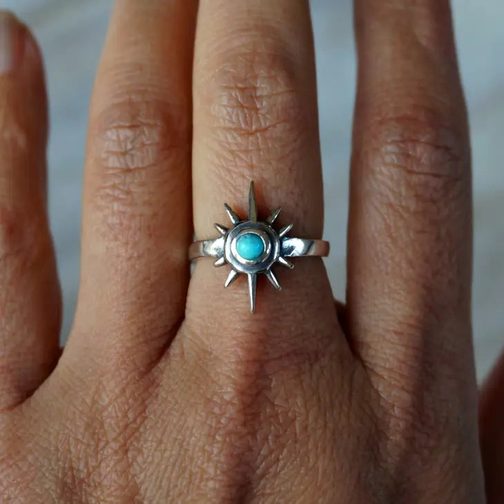 Star Turquoise Ring