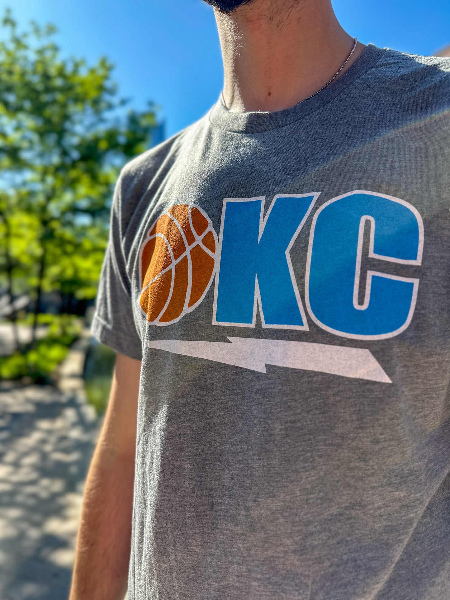 OKC Basketball Tee