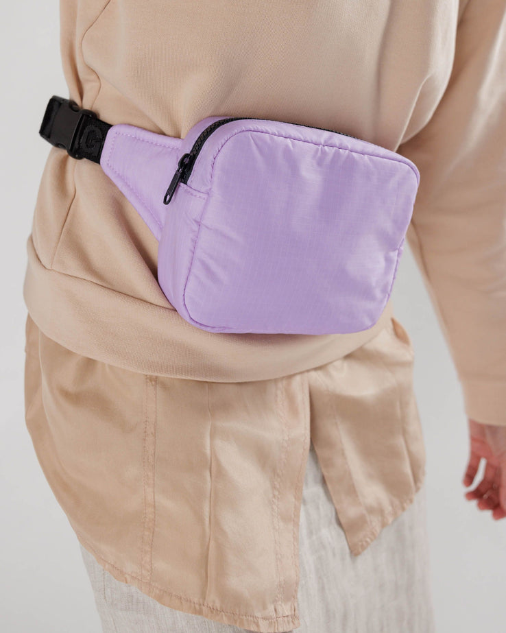 Puffy Fanny Pack - Dusty Lilac