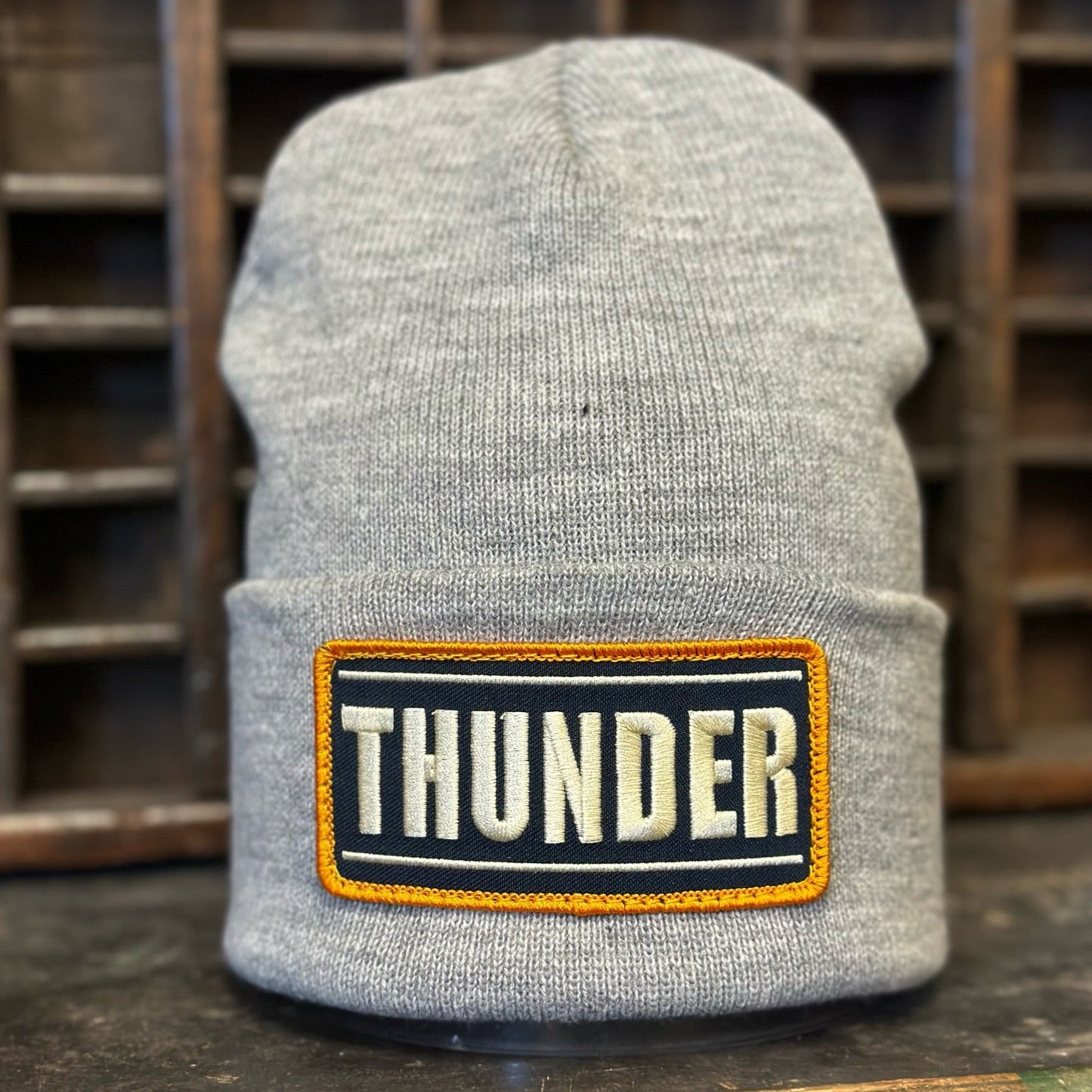 OKC/Thunder Patch Beanie