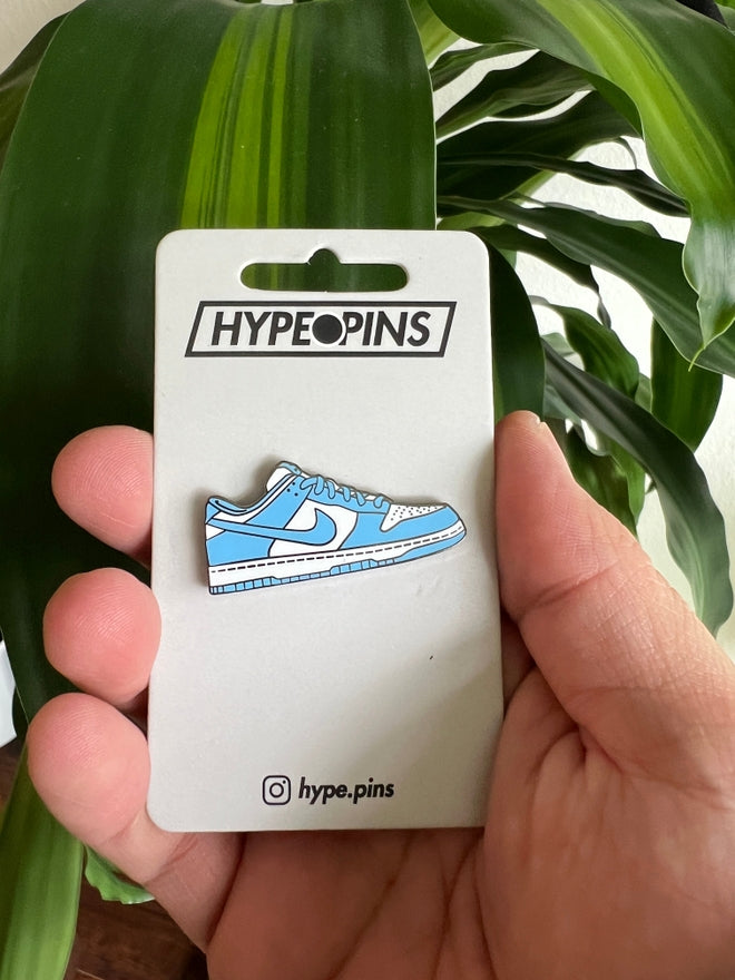 Dunks UNC Enamel Pin