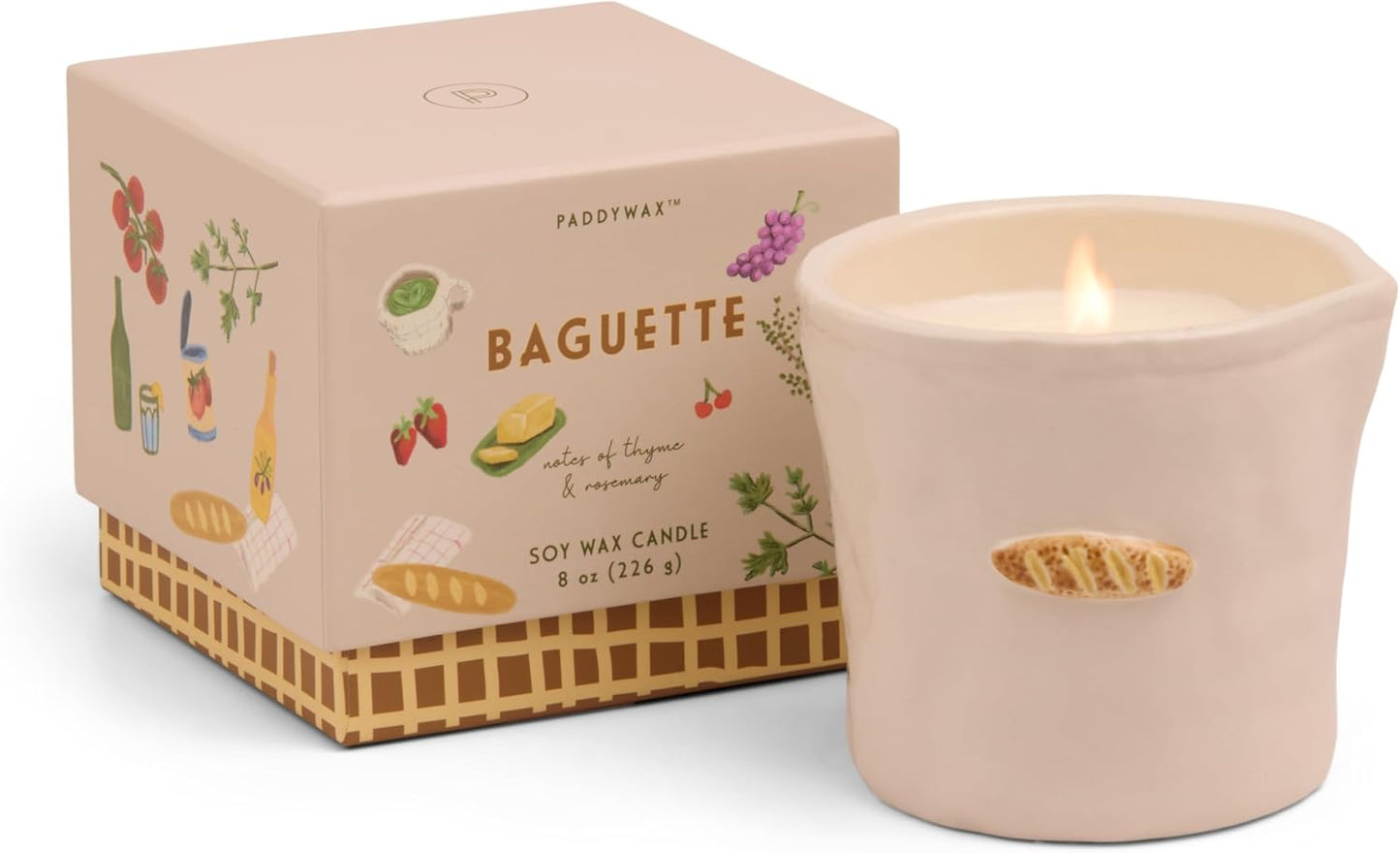 8oz Bistro Candle - French Baguette