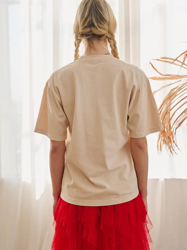 Ketchup Tee - Beige