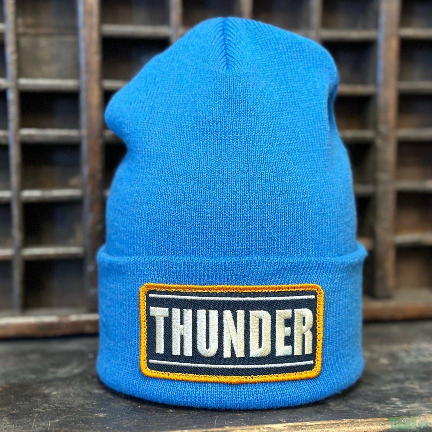 OKC/Thunder Patch Beanie