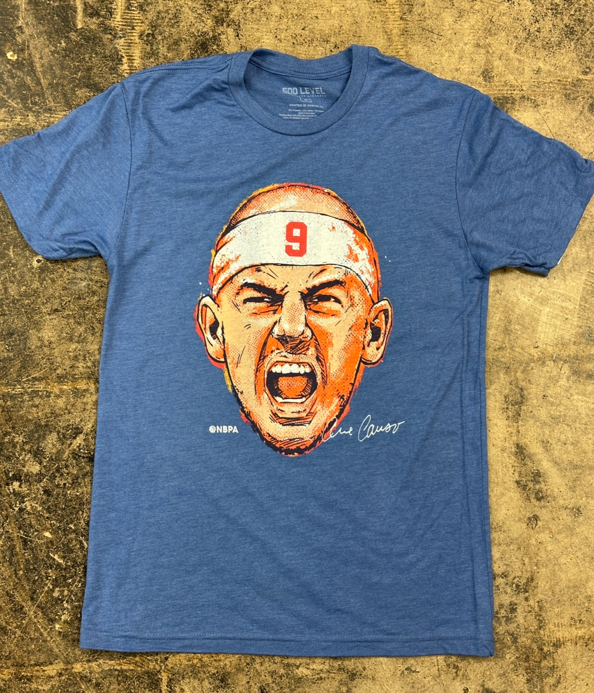 Caruso OKC Scream Tee - Tri Royal