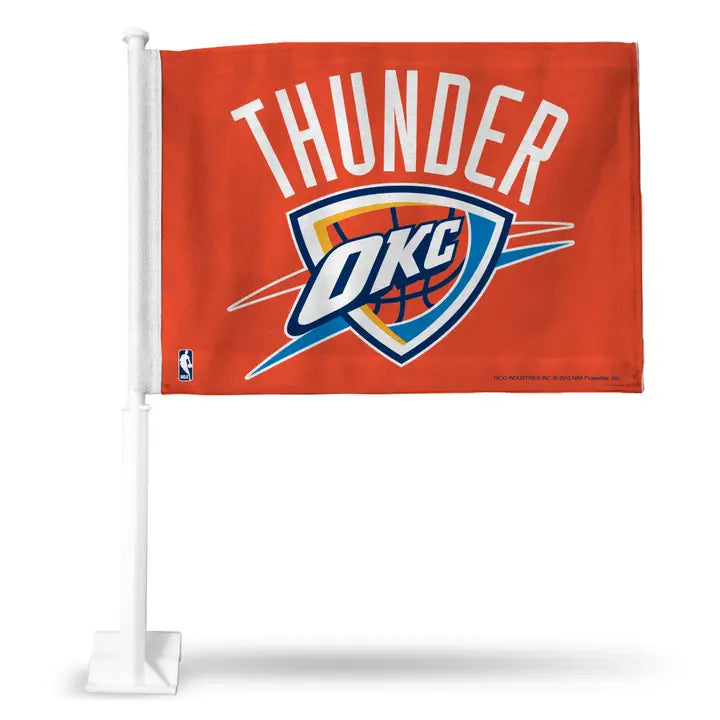 NBA OKC Thunder Car Flag