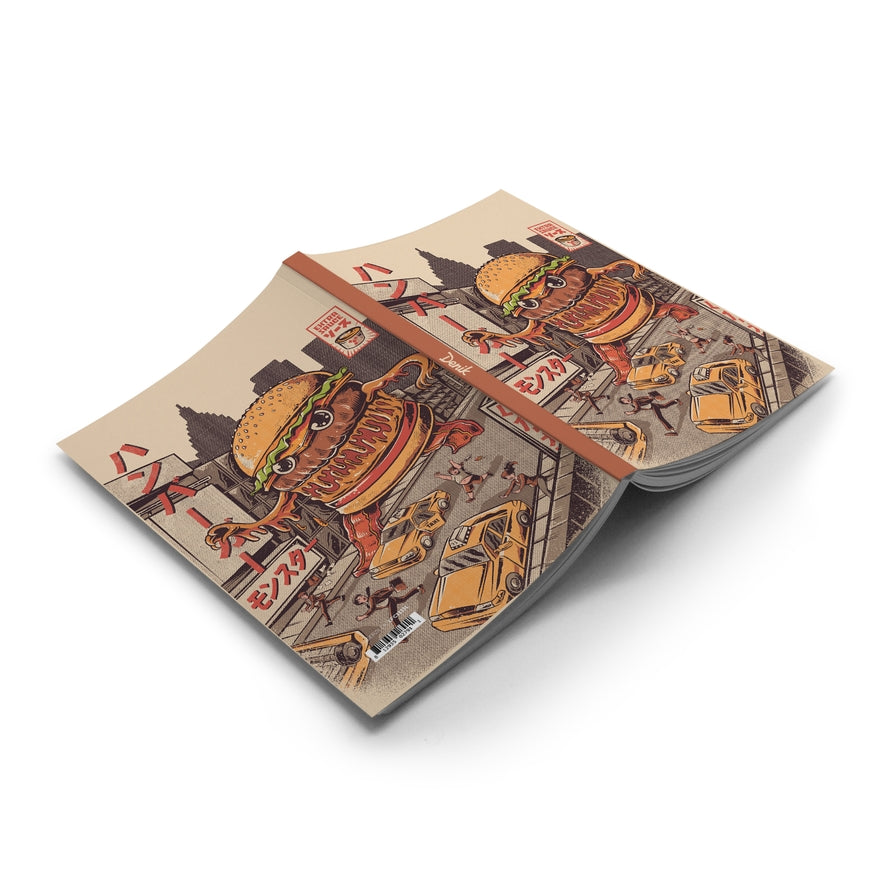 Burgerzilla Classic Layflat Notebook