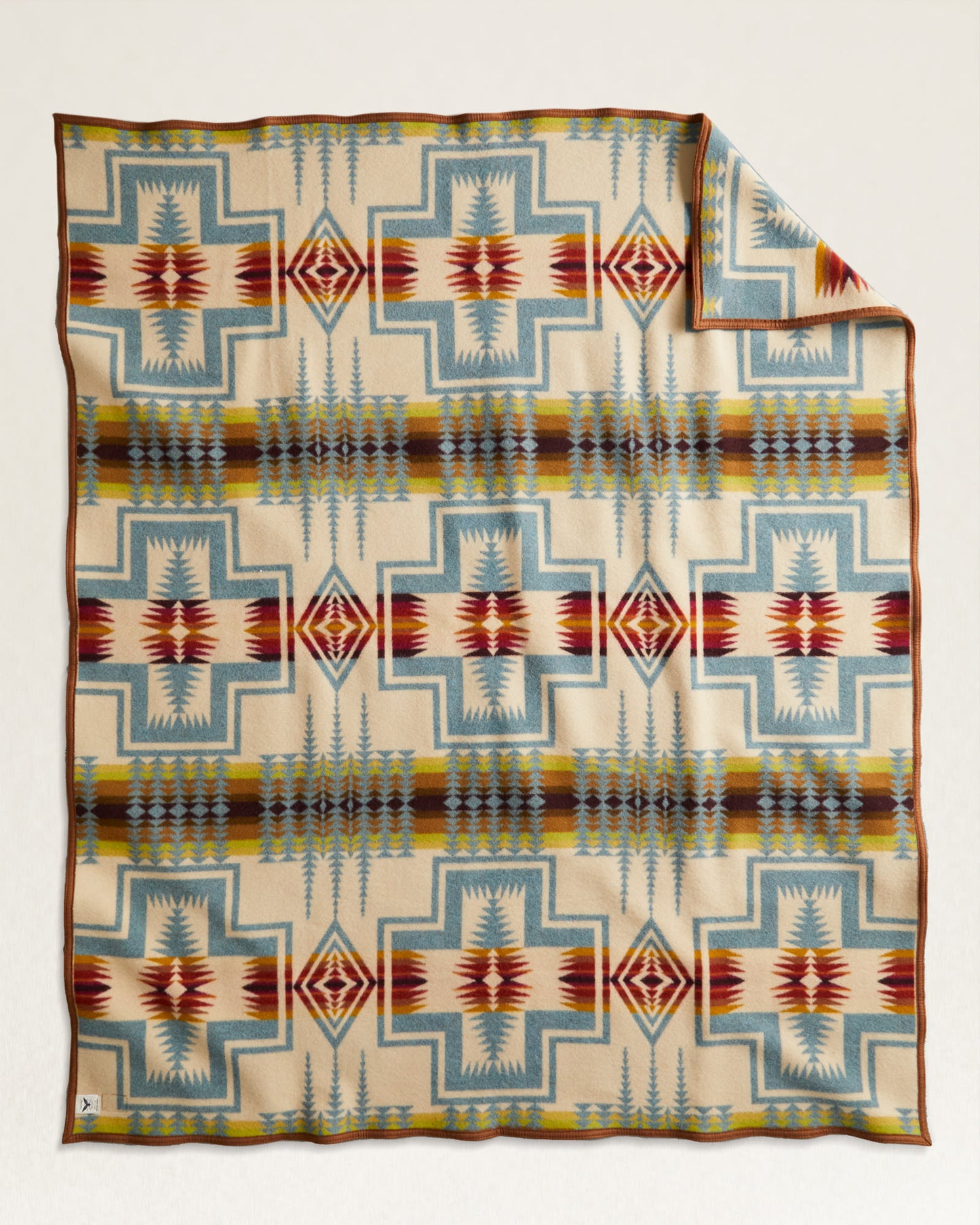 Harding Jaquard Blanket - Shale