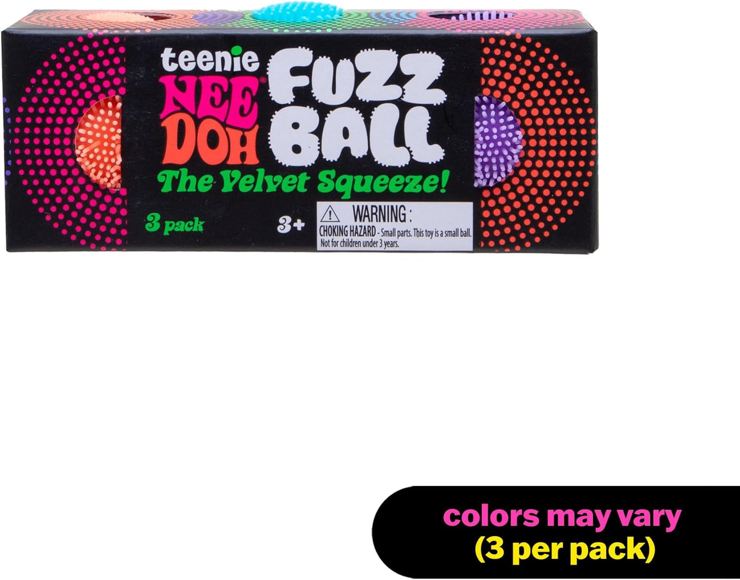 Fuzz Ball Teenie Needoh 3 pk