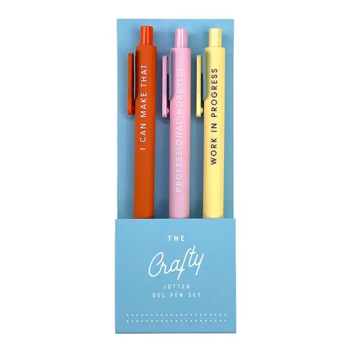 Crafty Jotter Gel Pen: Set of 3