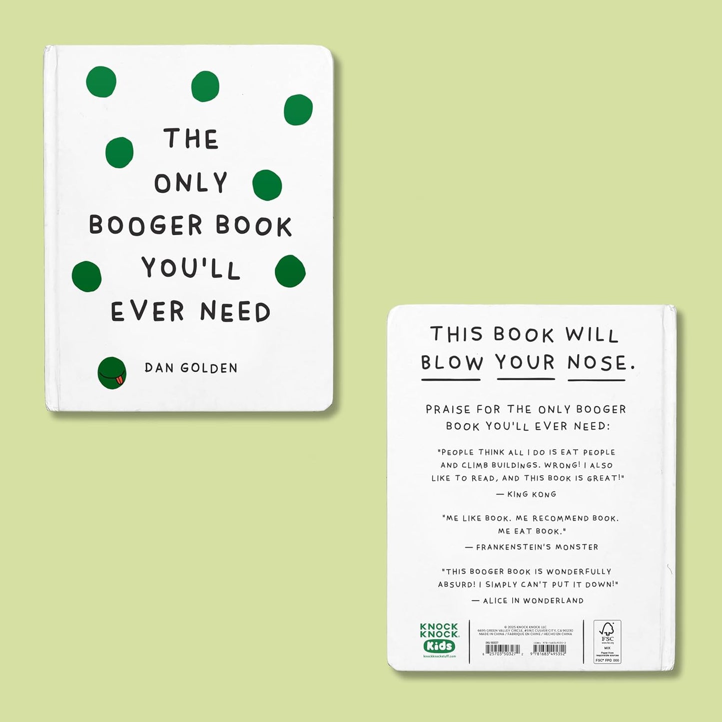 The Only Booger Book You’ll Ever Need