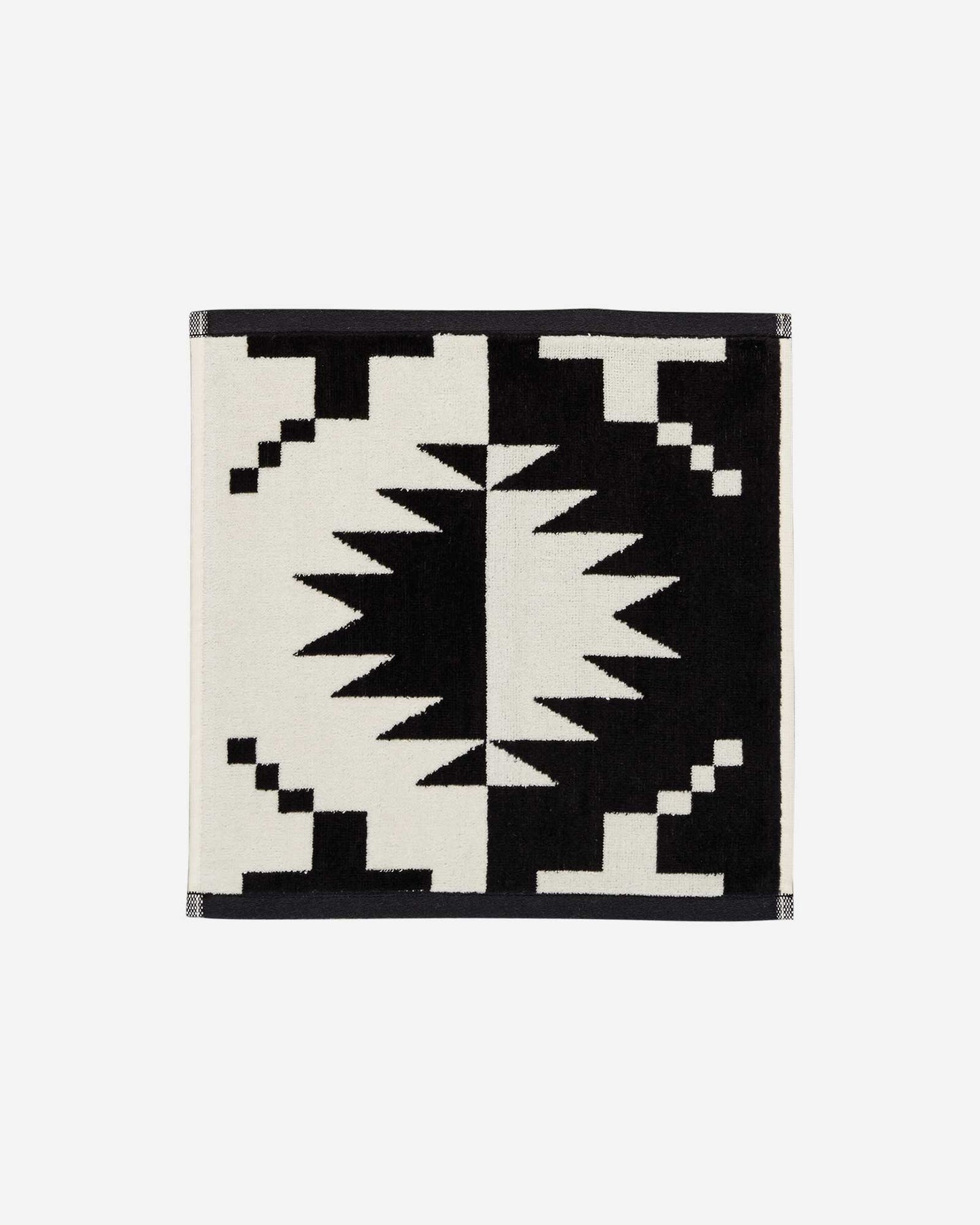 Spider Rock Washcloth - Black/White