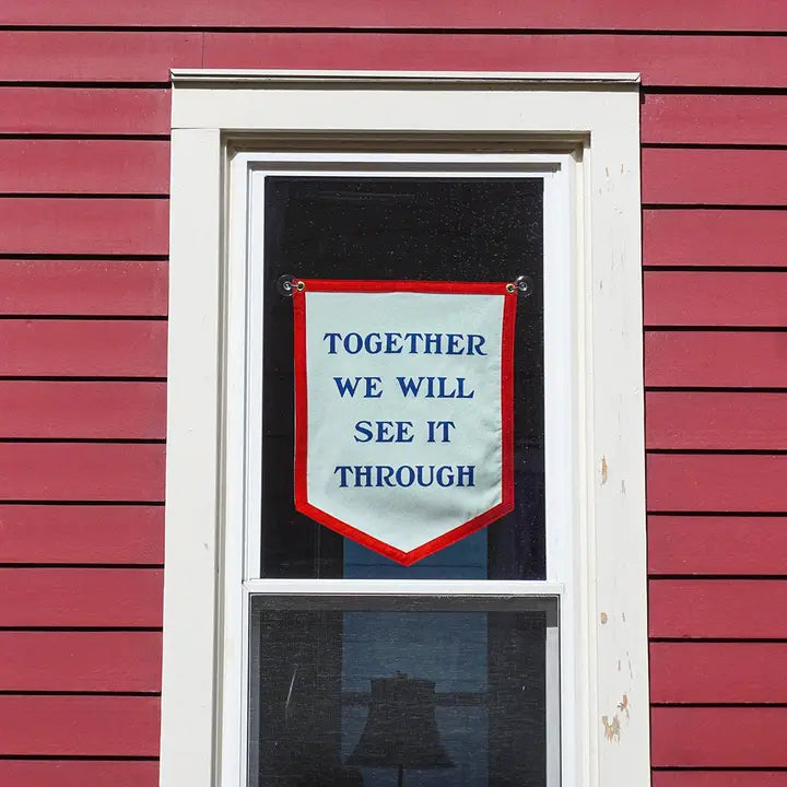 Together We Will See It Through Camp Flag
