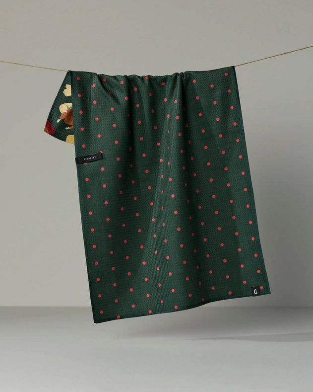 Festive Feast Luxe Kitchen Towel