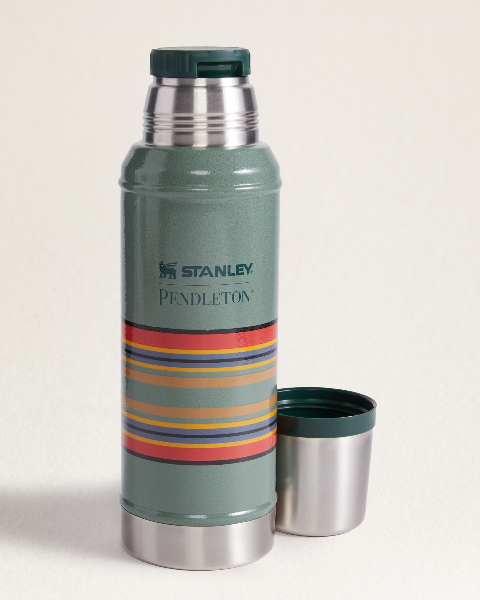Stanley: Classic Wide Mouth Flask - Hammertone Green