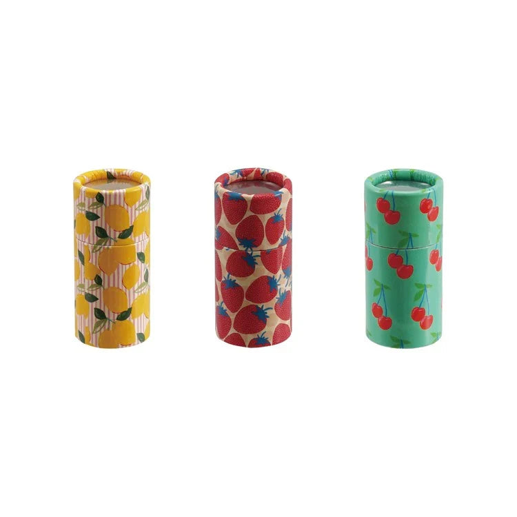 Matches in Tube w/ Fruit Pattern