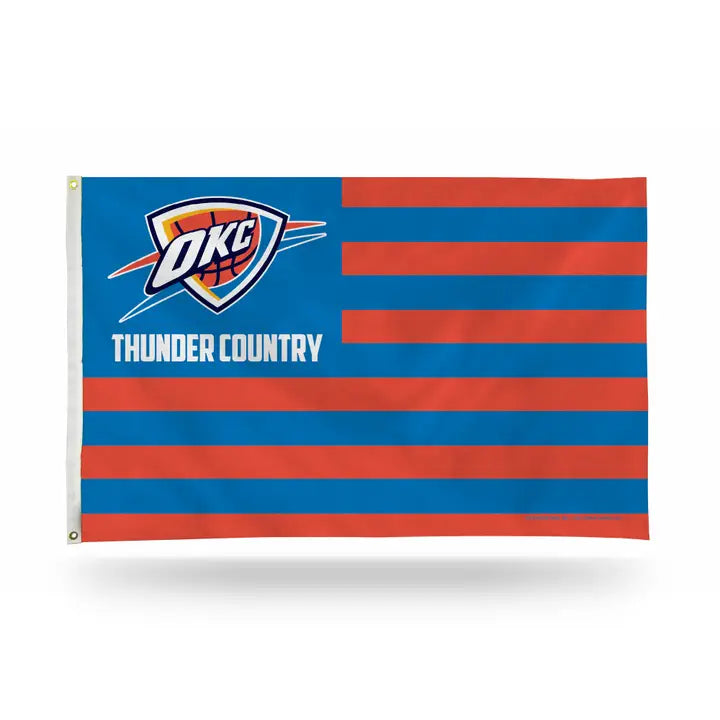 OKC Thunder Country 3x5 Flag