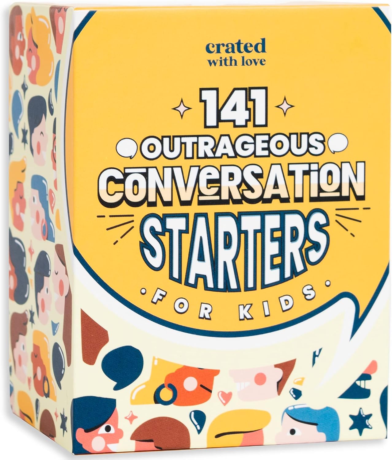 Crated With Love: 141 Outrageous Conversation Starters For Kids