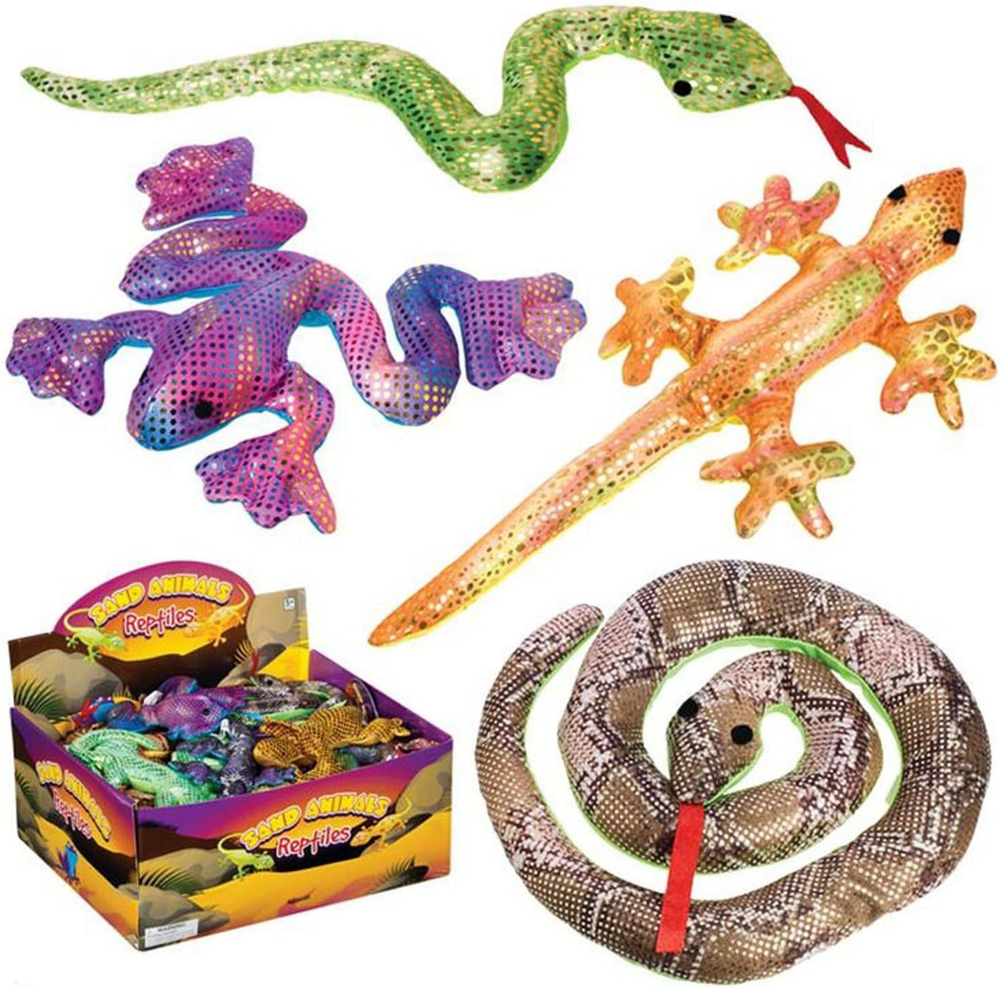 Sand-filled Shimmering Reptiles