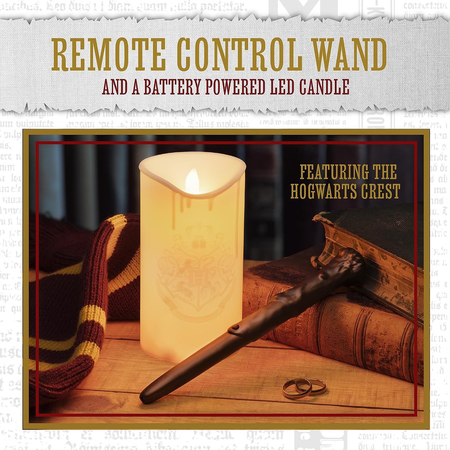 Candle Light With Wand Remote