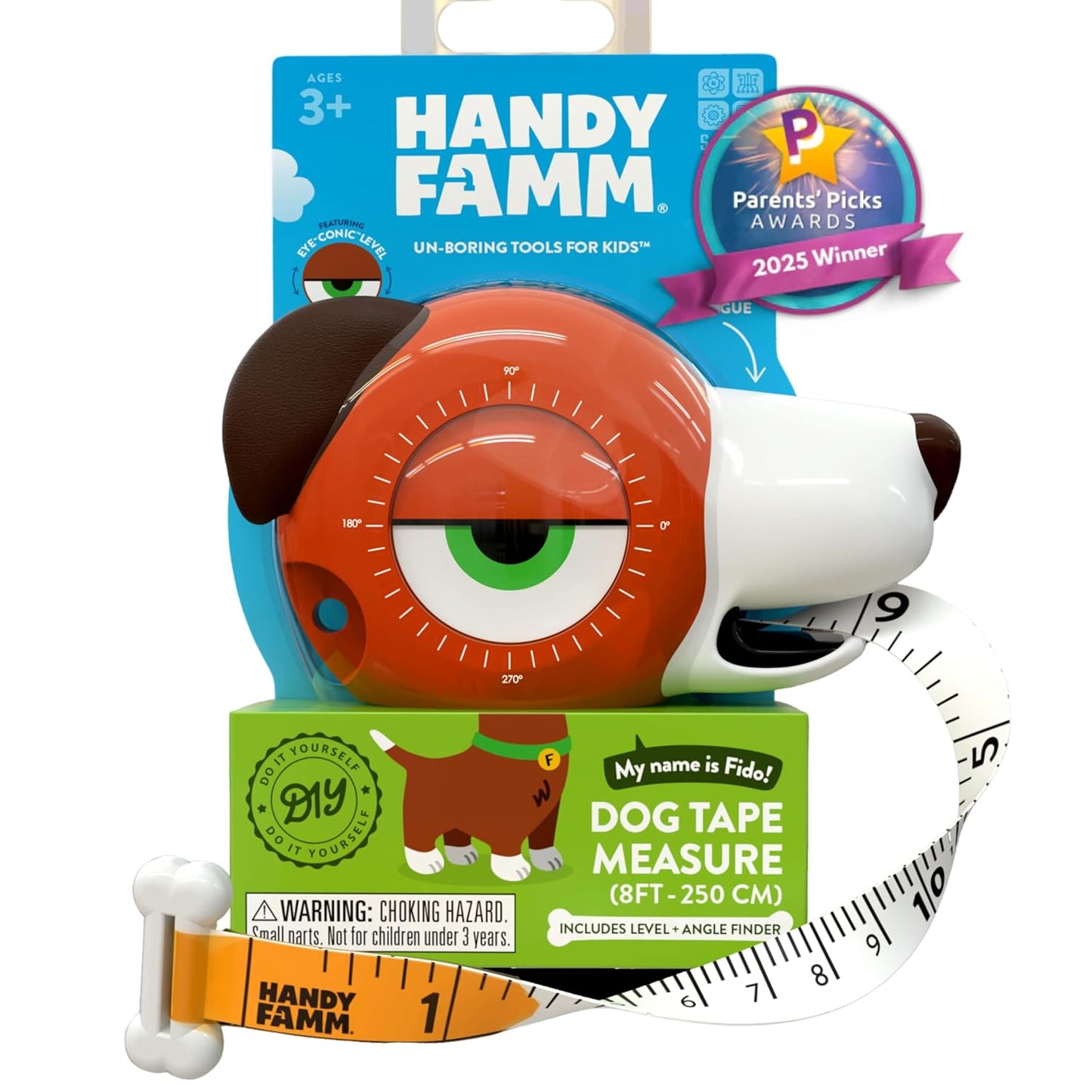 Fido Brown Dog Tape Measure