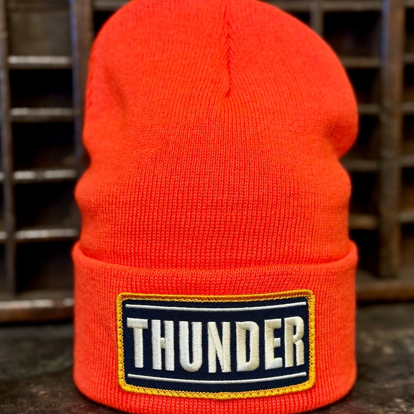 OKC/Thunder Patch Beanie