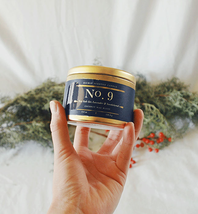 No 9 Candle Tin - 4.6oz