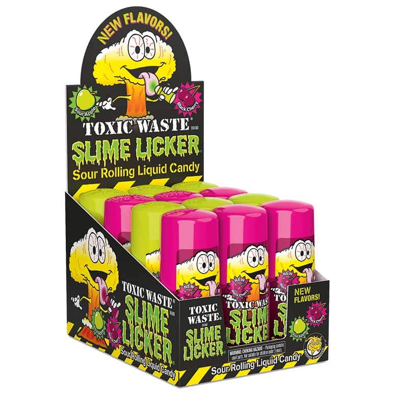 Slime Licker - Black Cherry or Sour Apple