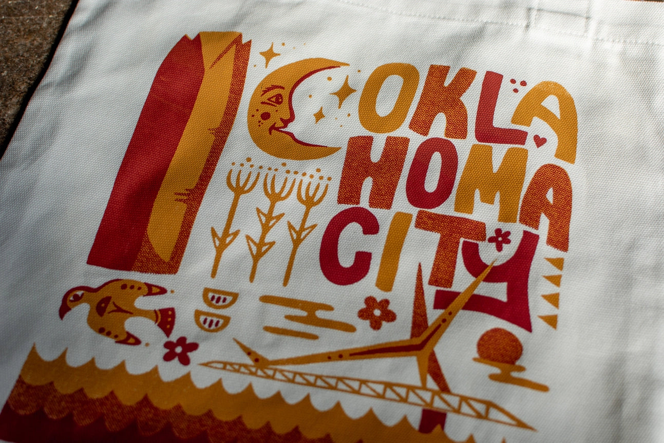 Okc Tote Bag