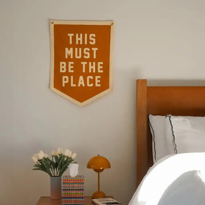 This Must Be The Place Camp Flag