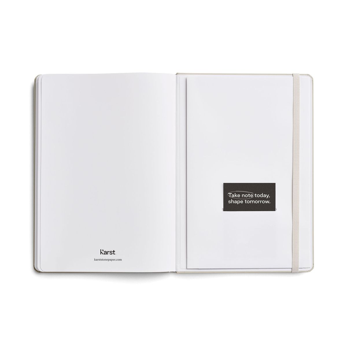 A5 Blank Hardcover - Blank - Stone