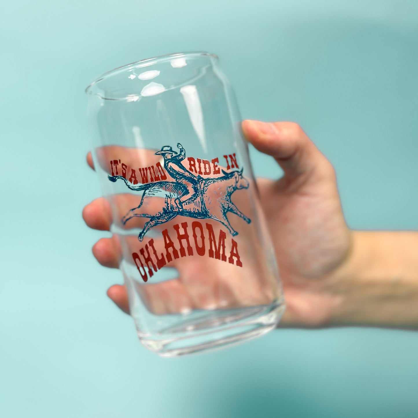 Wild Ride In Oklahoma Pint Glass
