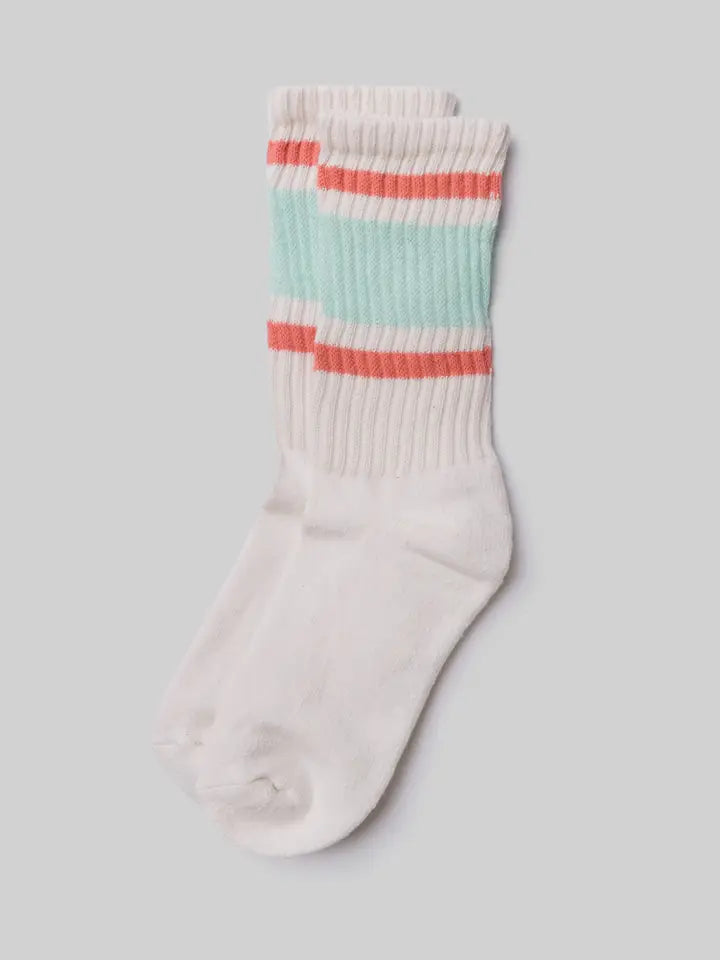 The Retro Stripe Socks