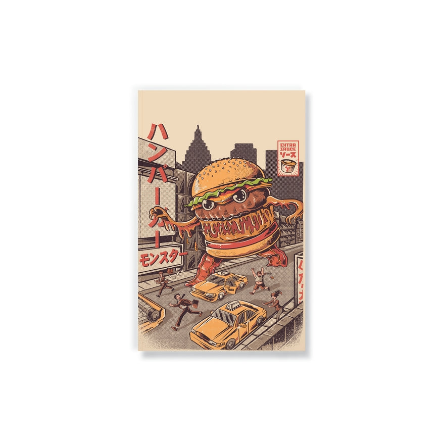 Burgerzilla Classic Layflat Notebook