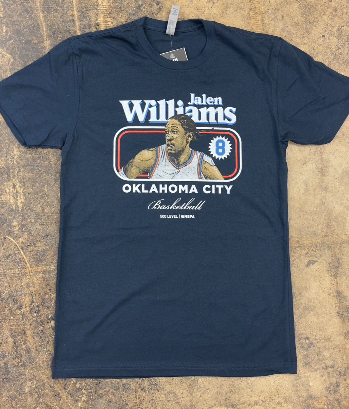 J-Dub OKC Cover Tee - Tru Navy